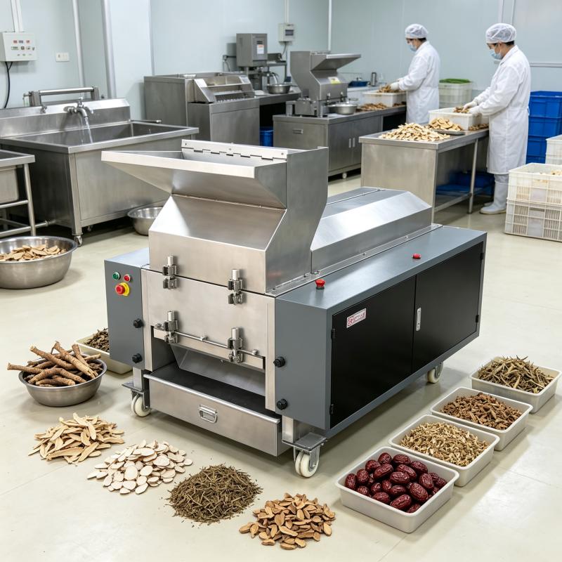 Dried Herbs - Kaba Kırma Makinesi, Endüstriyel Birincil Kırma