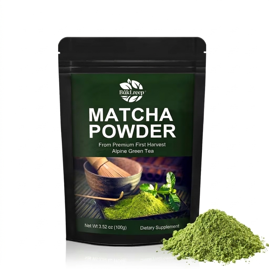 Herbal Tincture - Matcha Tozu, Doğal Enerji Verici ve
