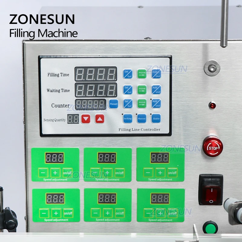 Essential Oils - ZONESUN ZS-DTMP6M Otomatik Sıvı Dolum Makinesi