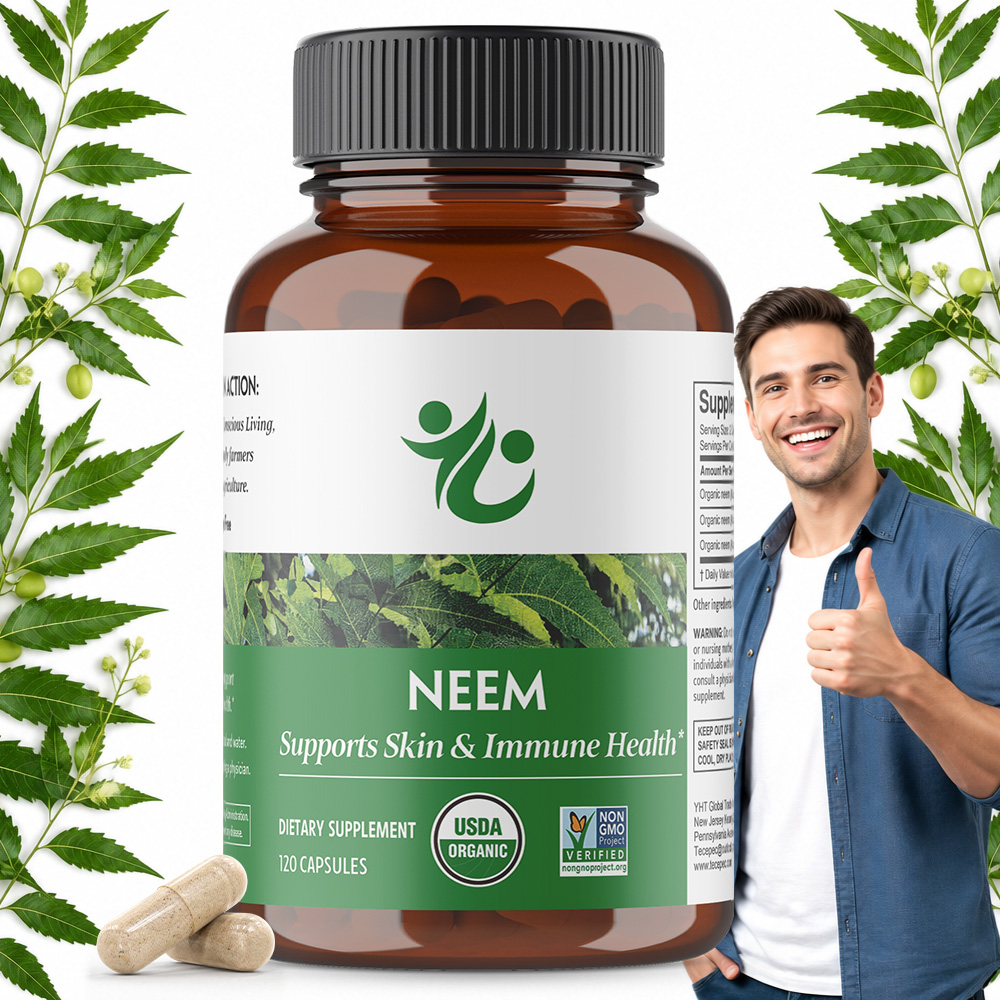 Herbal Supplement - Neem Yaprağı Kapsülleri - Cilt, Bağışıklık