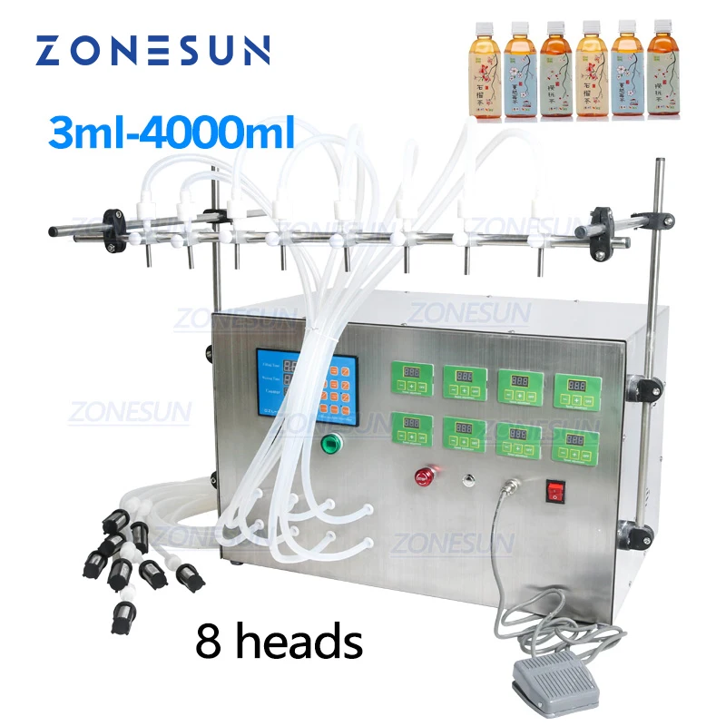 Essential Oils - ZONESUN CNC Elektrikli Sıvı Dolum Makinesi