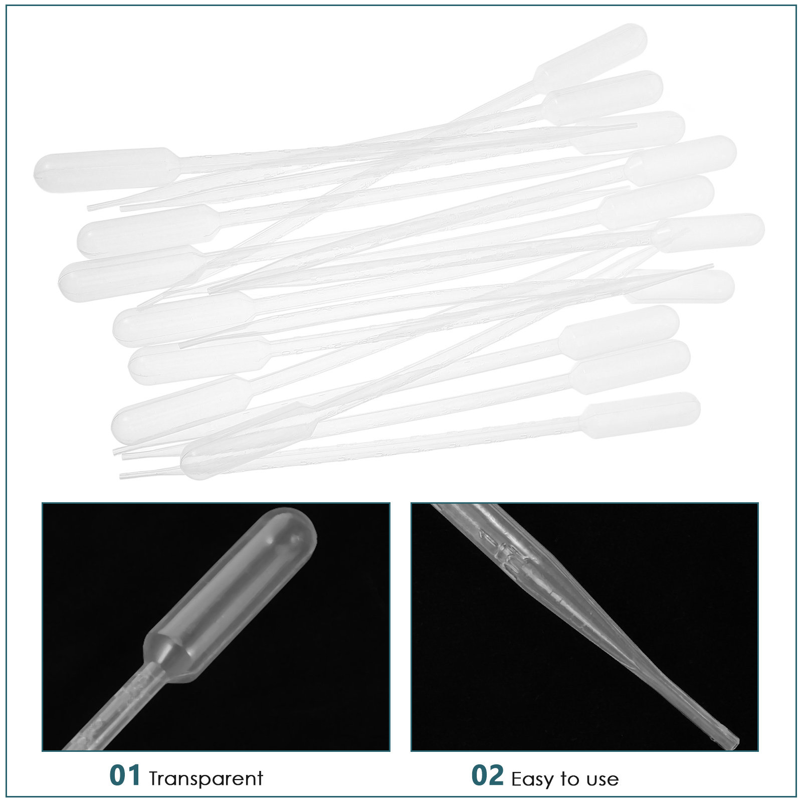100 Adet Plastik Transfer Pipe - Essential Oils incelemesi ve fiyatı