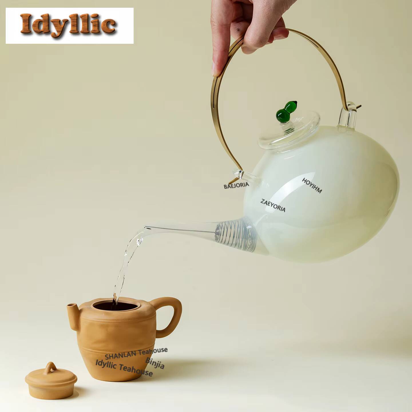 880 ml Buz Yeşim Cam Kaynar Su - Herbal Tea incelemesi ve fiyatı