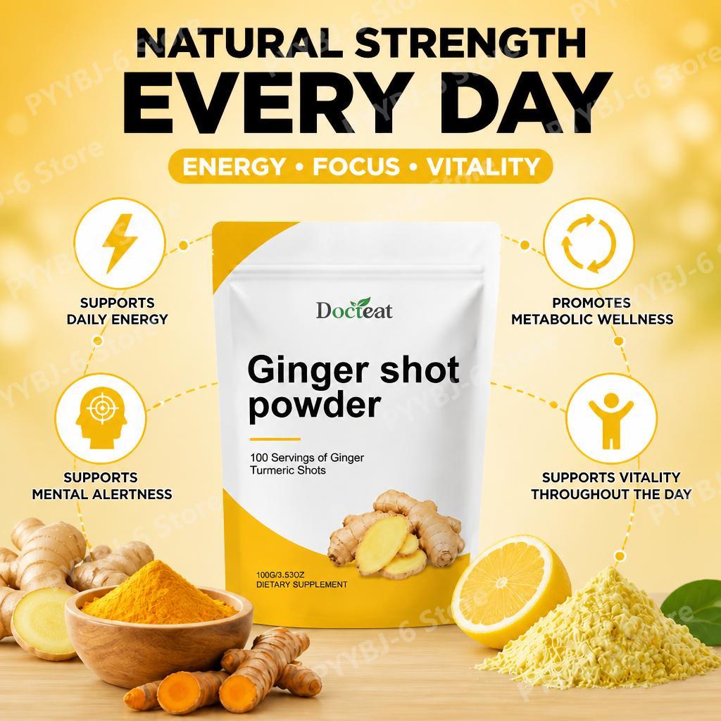 Docteat Zencefil Shot Tozu Vit - Ginger Tea incelemesi ve fiyatı